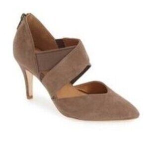 Corso Como Women's Carroll Taupe Leather Dress Sandal Size 9